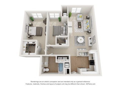 55 Cedar Street 1-2 Beds Apartment for Rent - Photo Gallery 21